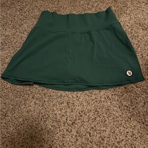 Vuori Forest Green Skater Skirt